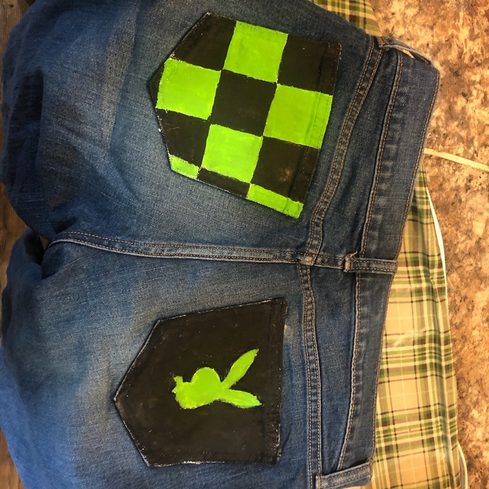 Hand Painted Sweetheart Jeans